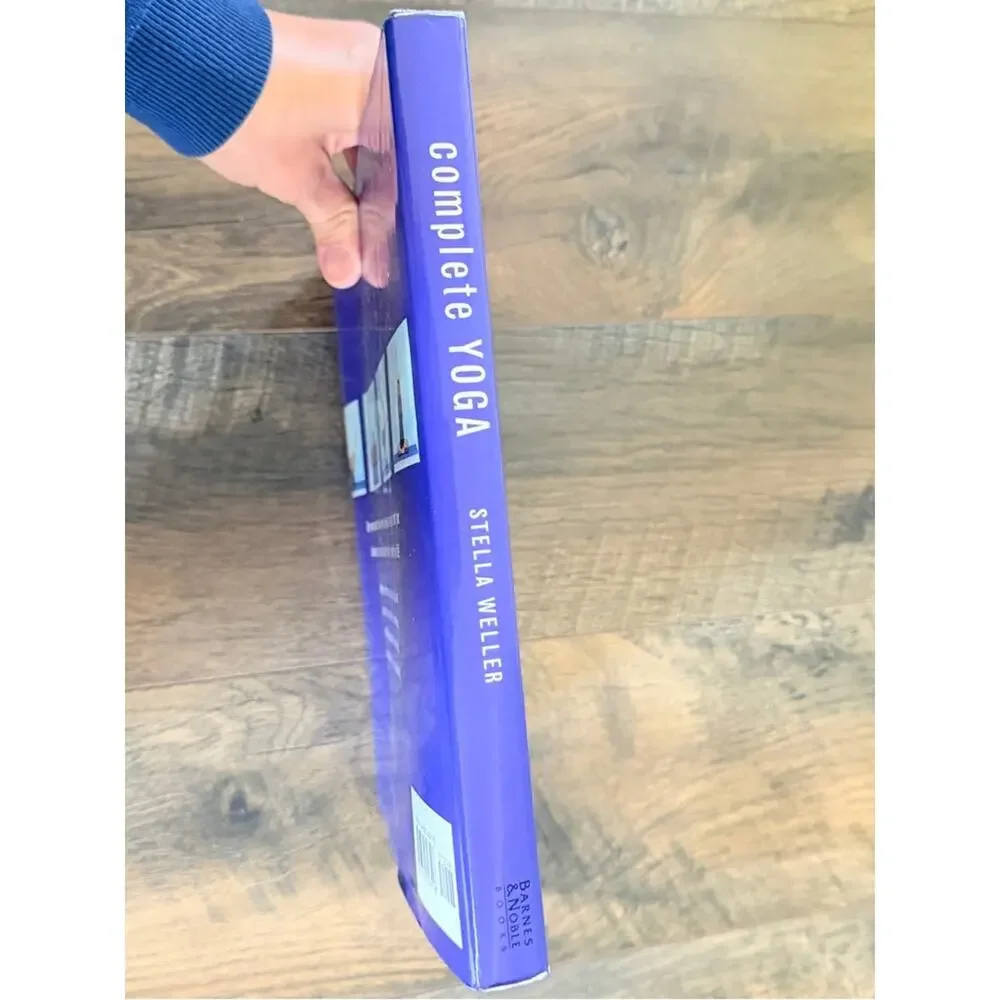 Complete Yoga Illustrated how to hardcover book by Stella Weller workout books